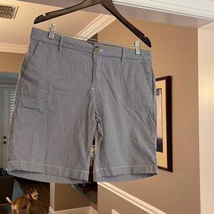 Tommy Hilfiger Blue and White Bermudas